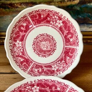 Syracuse China Strawberry Hills Plates